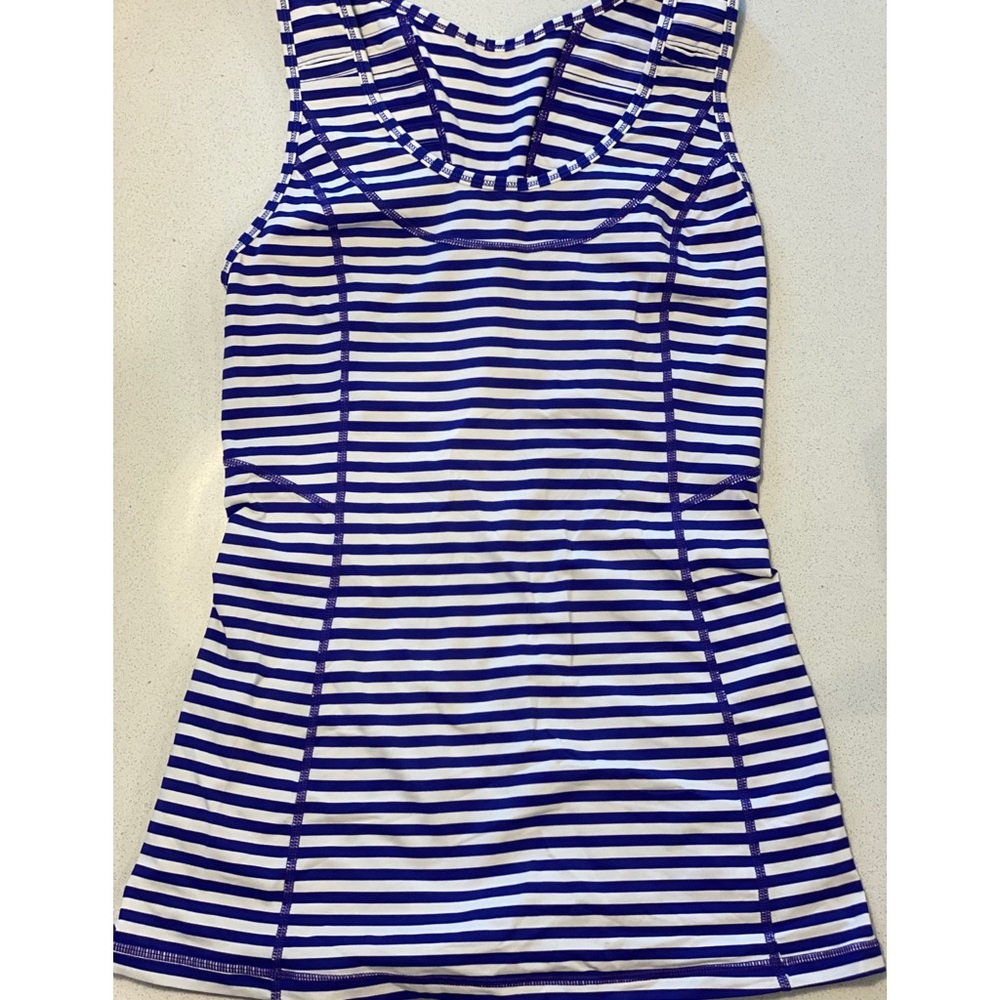 lululemon stripped tank top!